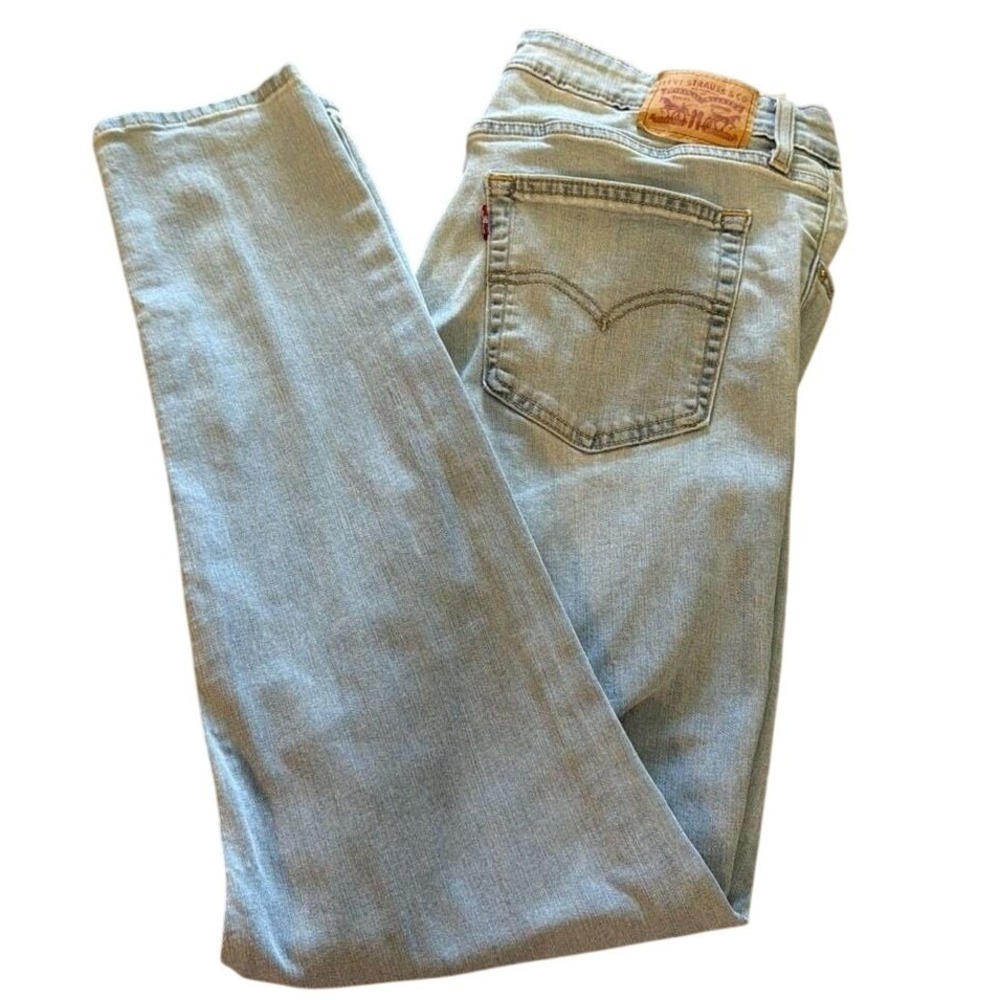 Levis 721 High Rise Skinny Jeans‎ Light Wash Denim W32 L30 18882-0698
